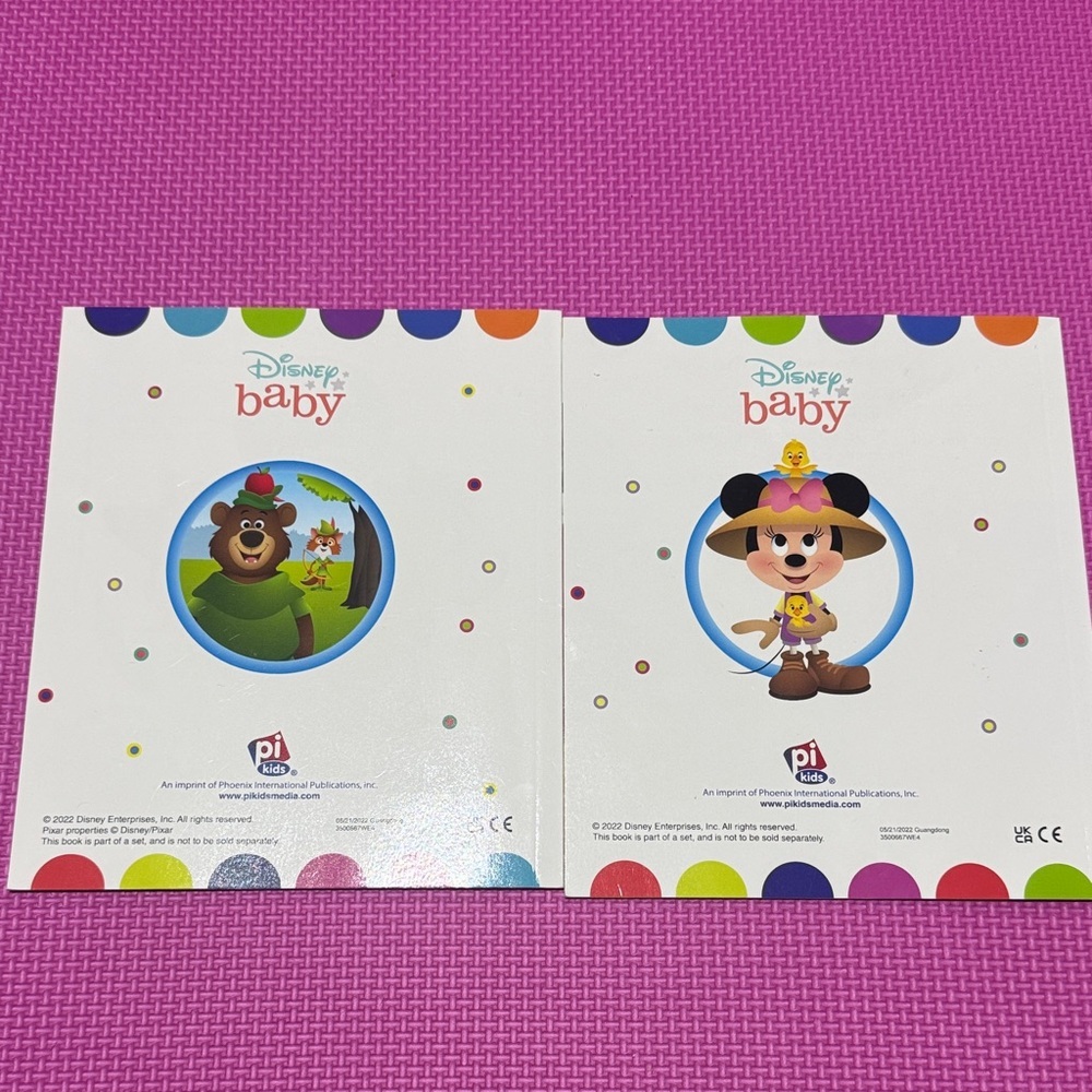 Disney Baby Colorful Board Books Collection - Picture 5 of 11